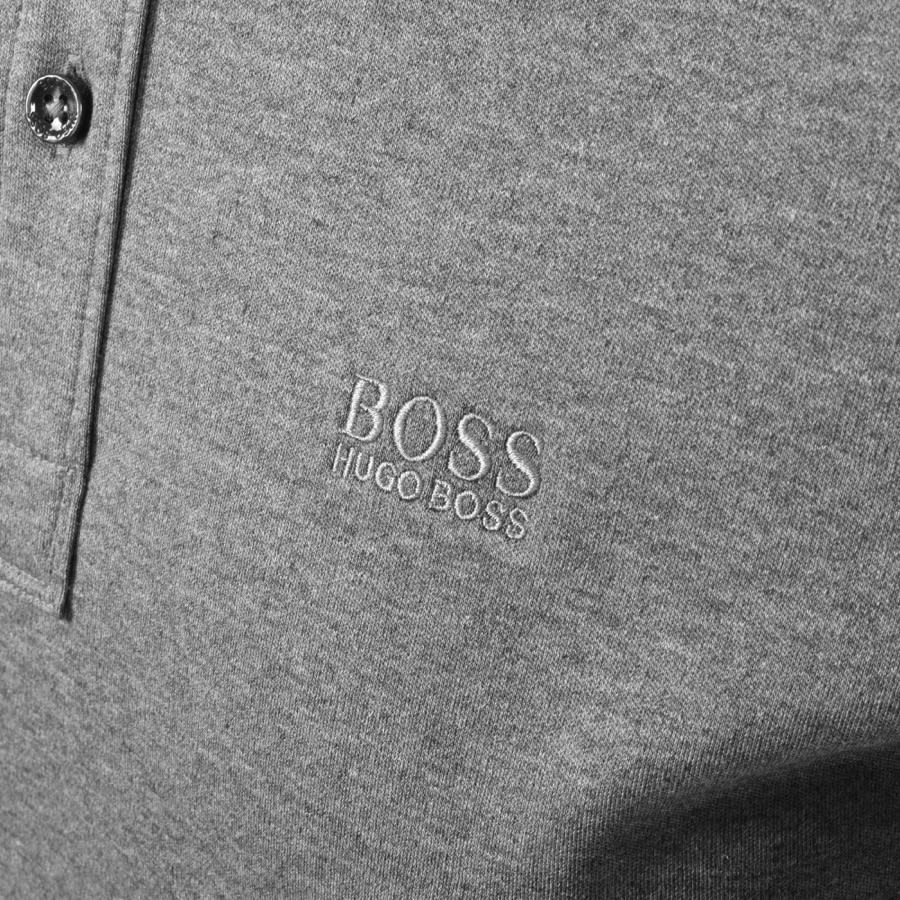 Alternative Image for ProductBOSS HUGO BOSS Pickell Long Sleeve Polo Grey3
